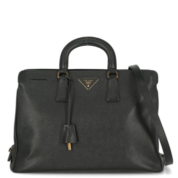PRADA SAFFIANO LUXO SATCHEL BAG - Picture 1 of 16